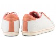 Soft sneaker Blanc/Corail