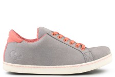 Soft Sneaker Gris/Orange