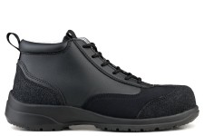 Ankle Boot Safety S3-SRC Black/Black Trim